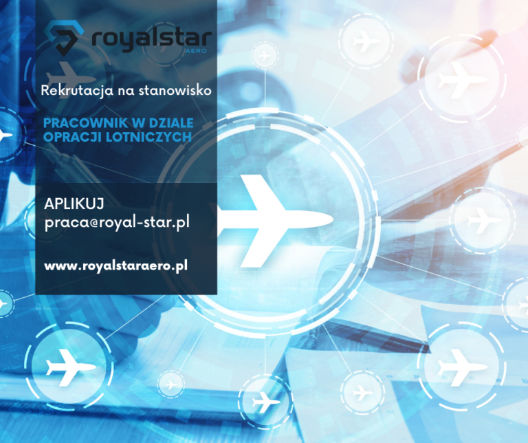 Read more about the article Pracownik w dziale operacji lotniczych